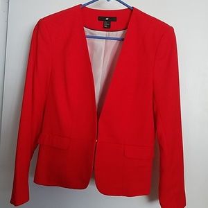 NWOT H&M red blazer